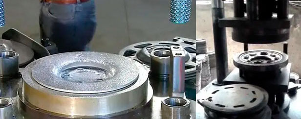 hydraulic press machine for car wheel spoke forming