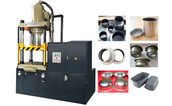 Multi-Rod Deep Drawing Hydraulic Press with Pad